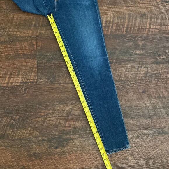 AG Adriano Goldschmied x Alexa Chung Jeans Skinny Medium Wash Blue Denim Size 27 - Picture 9 of 10
